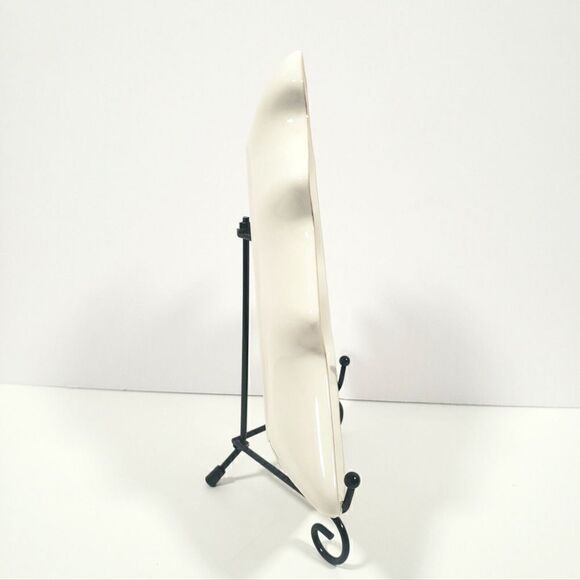 Mikasa Holiday Elegance Christmas Tree Candy Dish Holly Berries FKOO I-203 - Picture 7 of 10